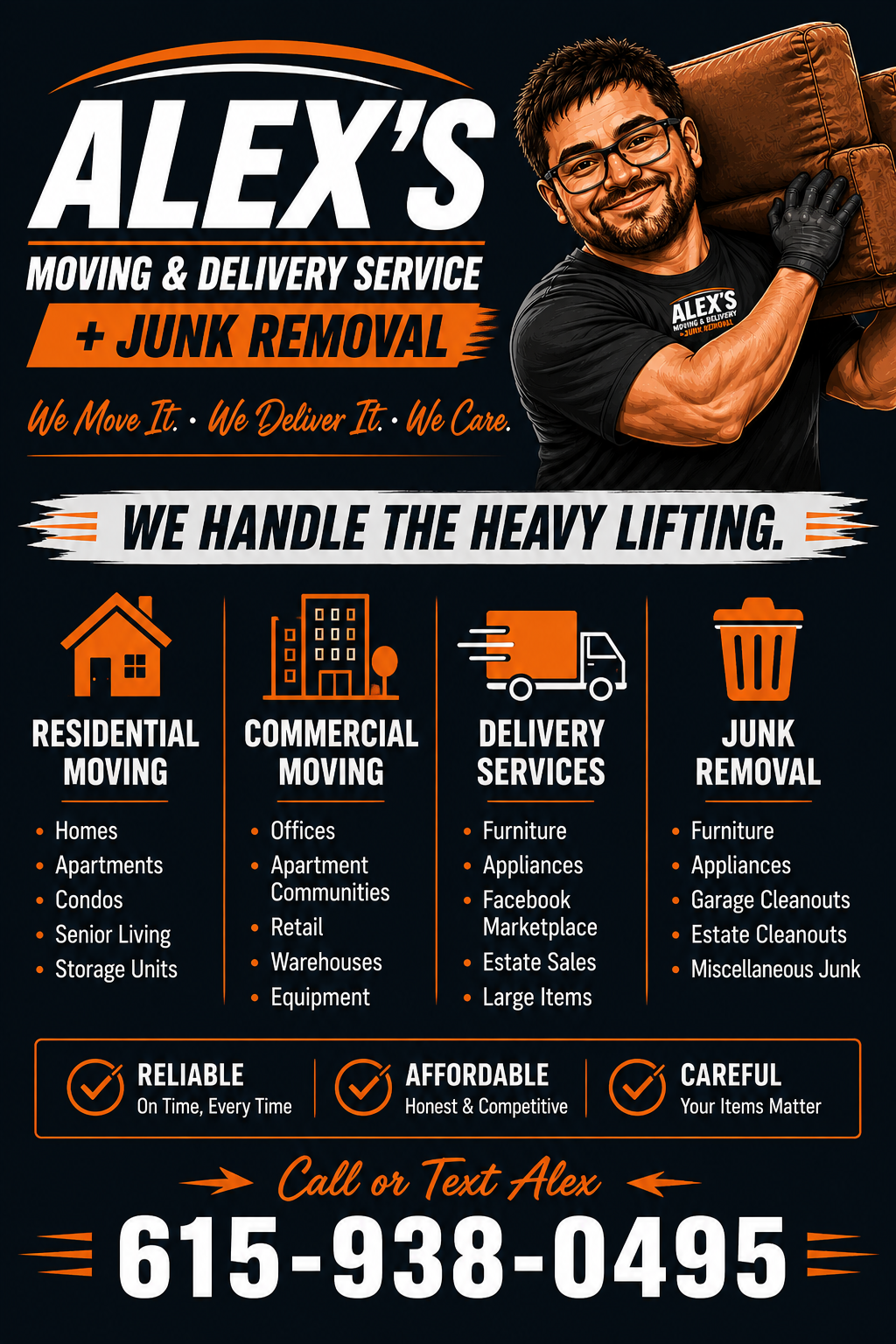 Alex's Moving & Delivery Service junk removal