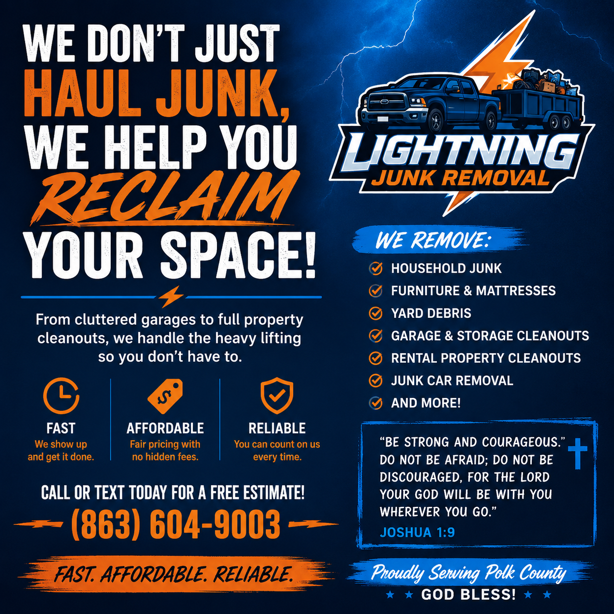 Lightning Junk Removal junk removal