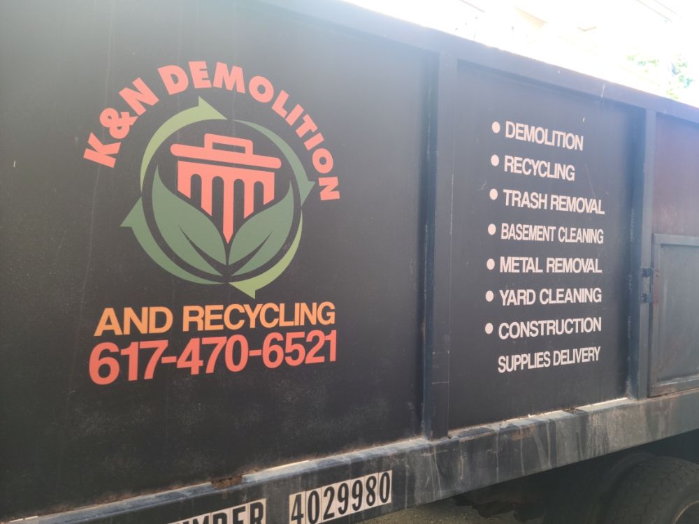 K&N Demolition and Recycling junk removal