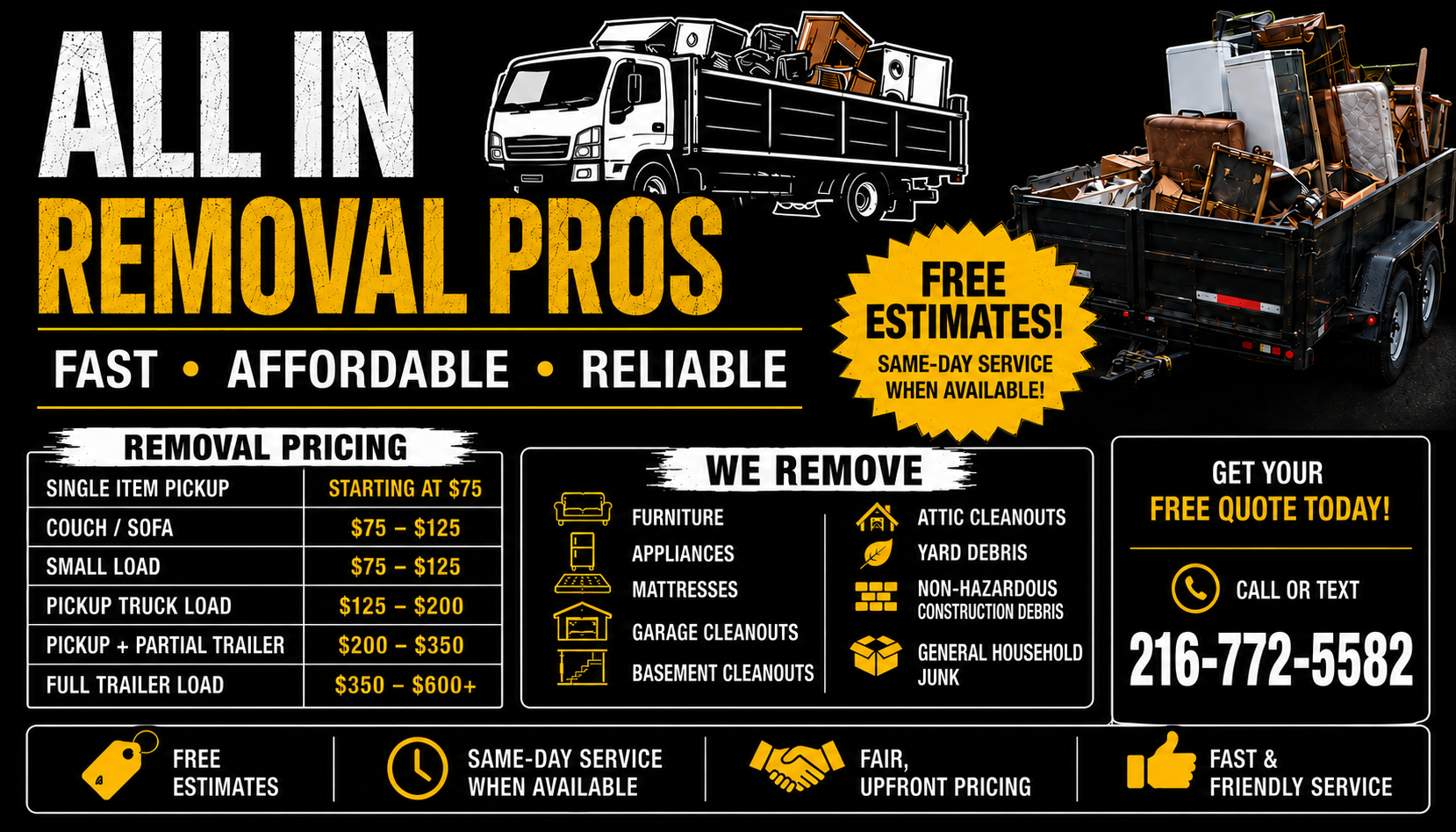 All In Removal Pros junk removal