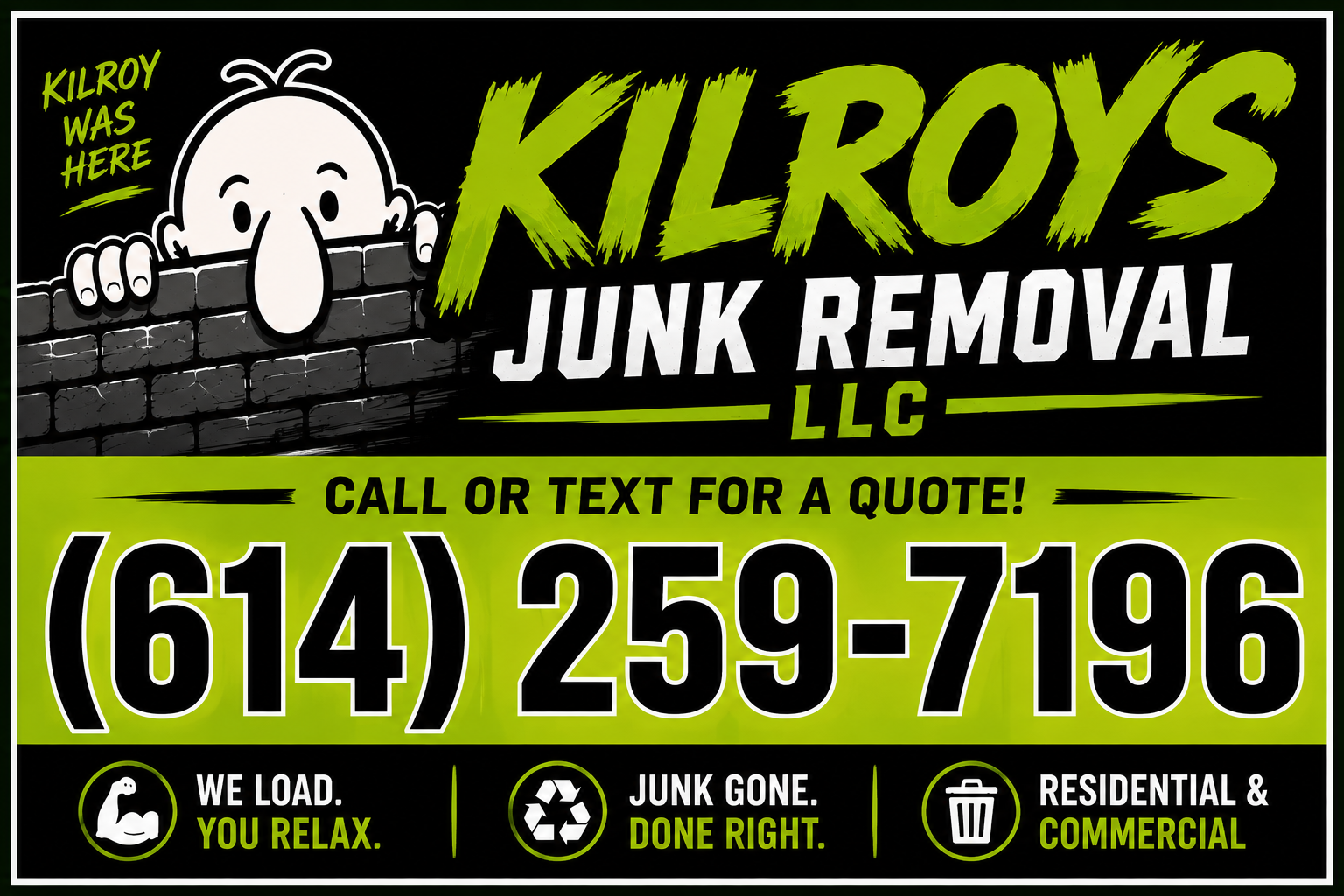 Kilroys junk removal LLC junk removal