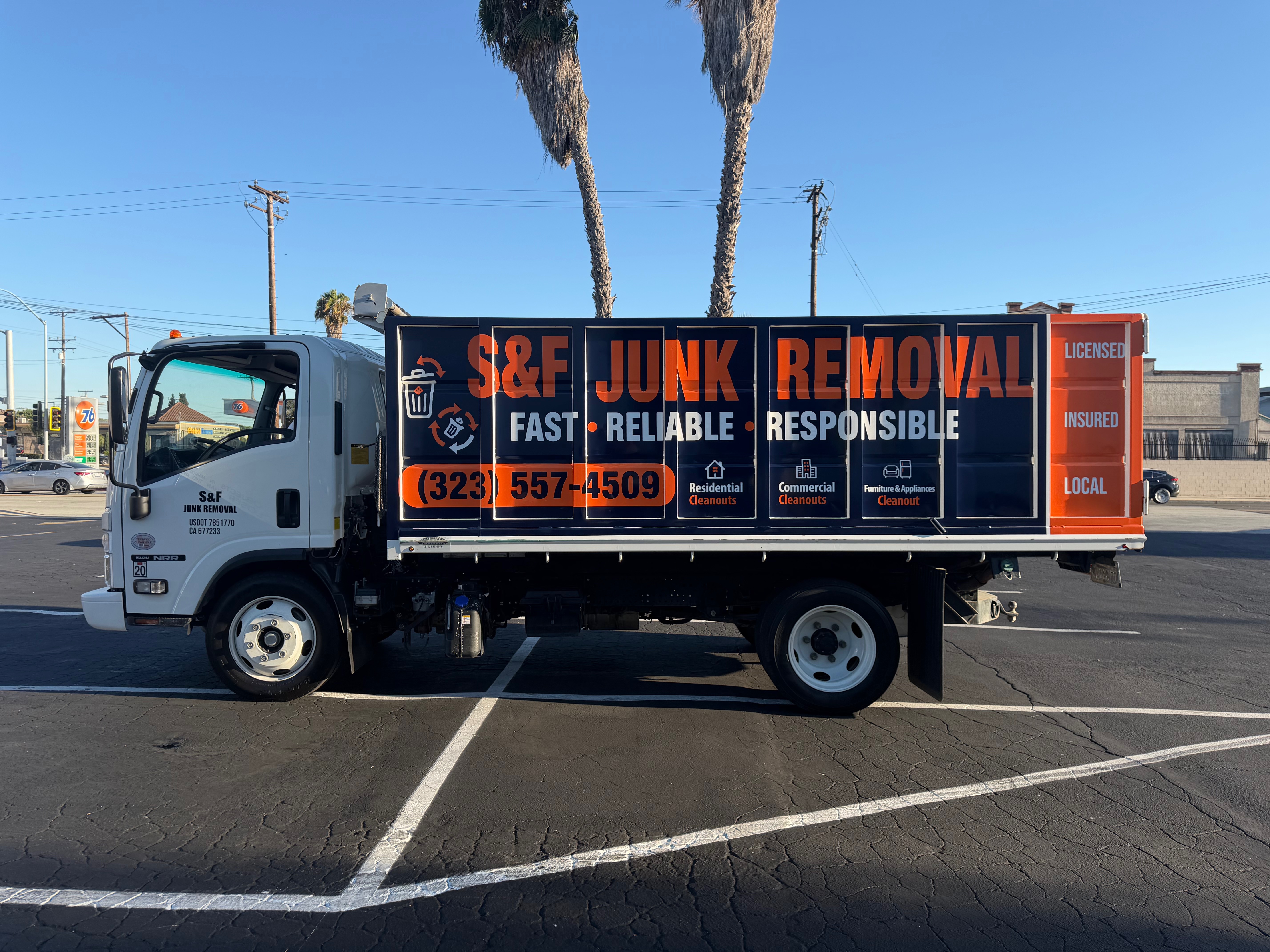 S&F junk removal LLC junk removal