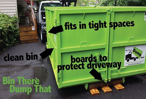 Bin There Dump That Dumpster Rentals Winston-Salem junk removal