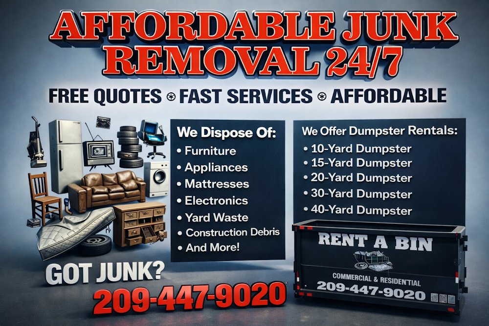 Affordable Junk Removal/Rent A Bin junk removal
