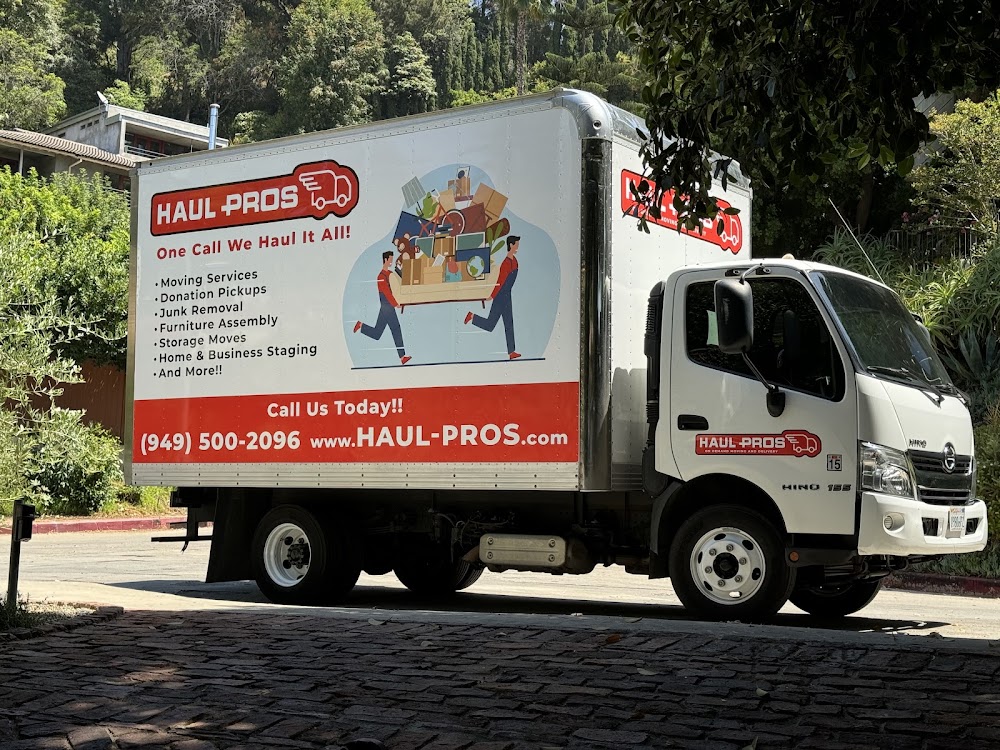 HAUL PROS On-Demand Moving, Delivery, and Junk Removal Services junk removal