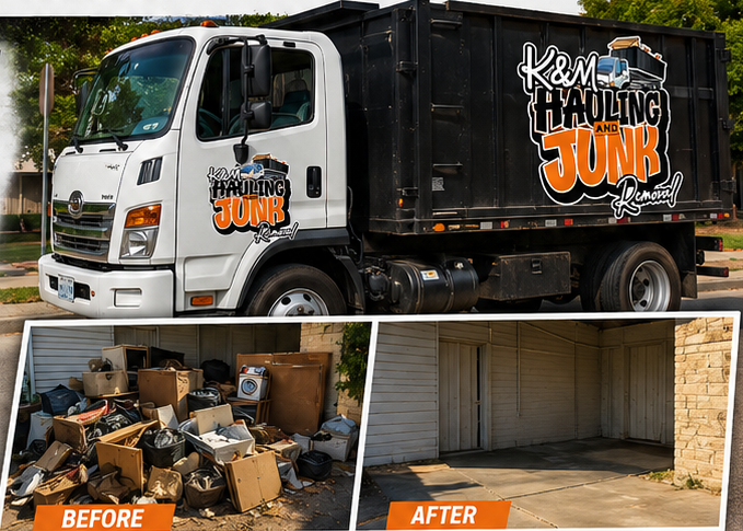 K&M Hauling and Junk Removal junk removal