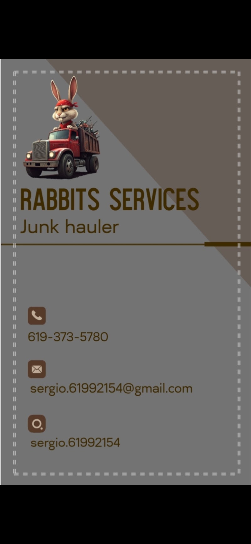 Rabbits Services Junk Removal junk removal