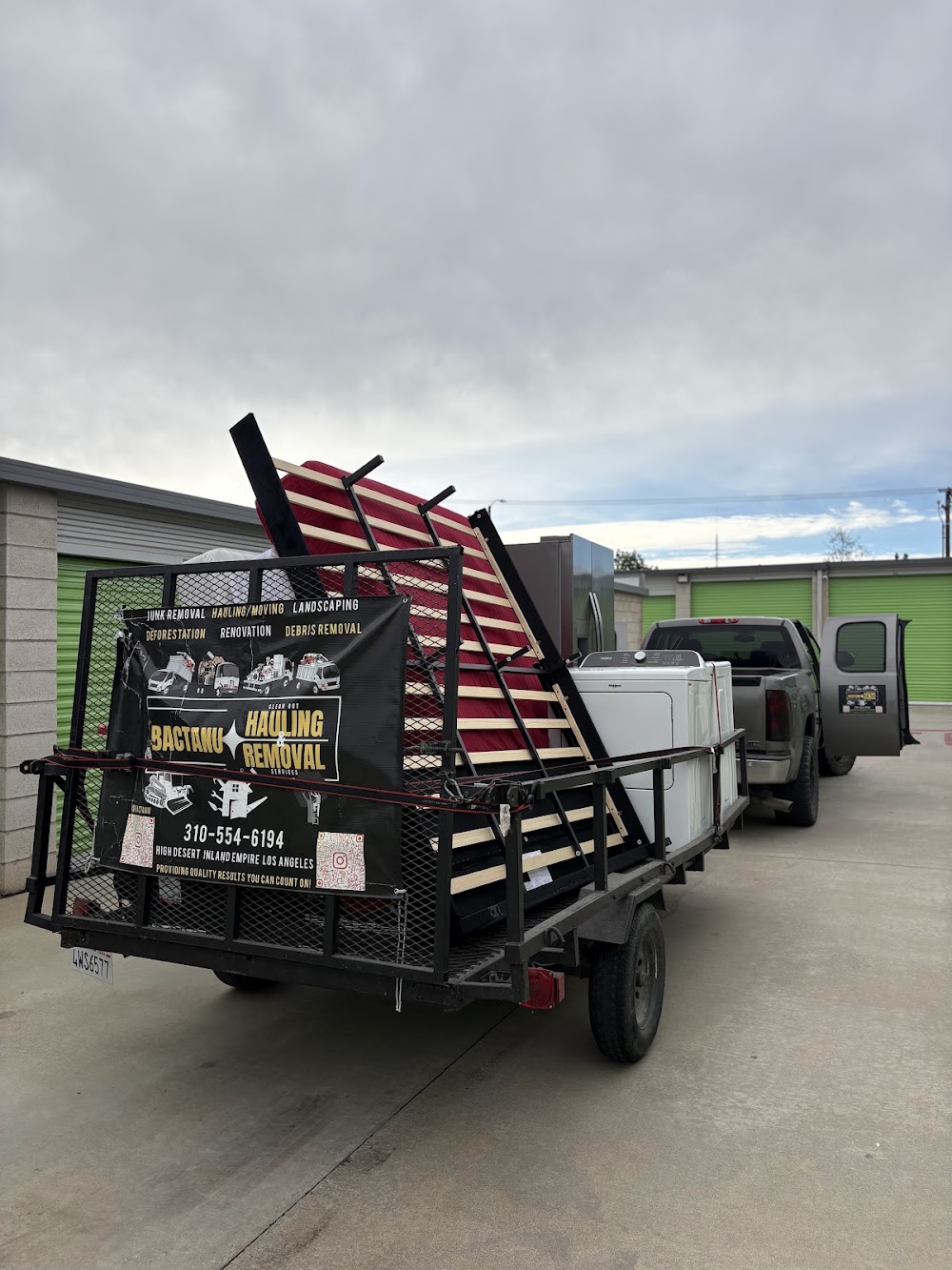Bactanu hauling removal & home improvement junk removal
