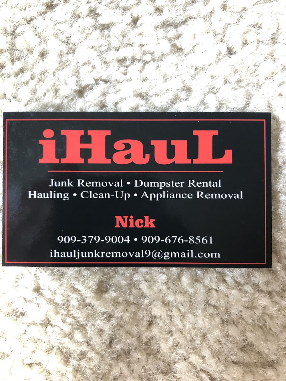 Ihaul junk removal/hauling junk removal
