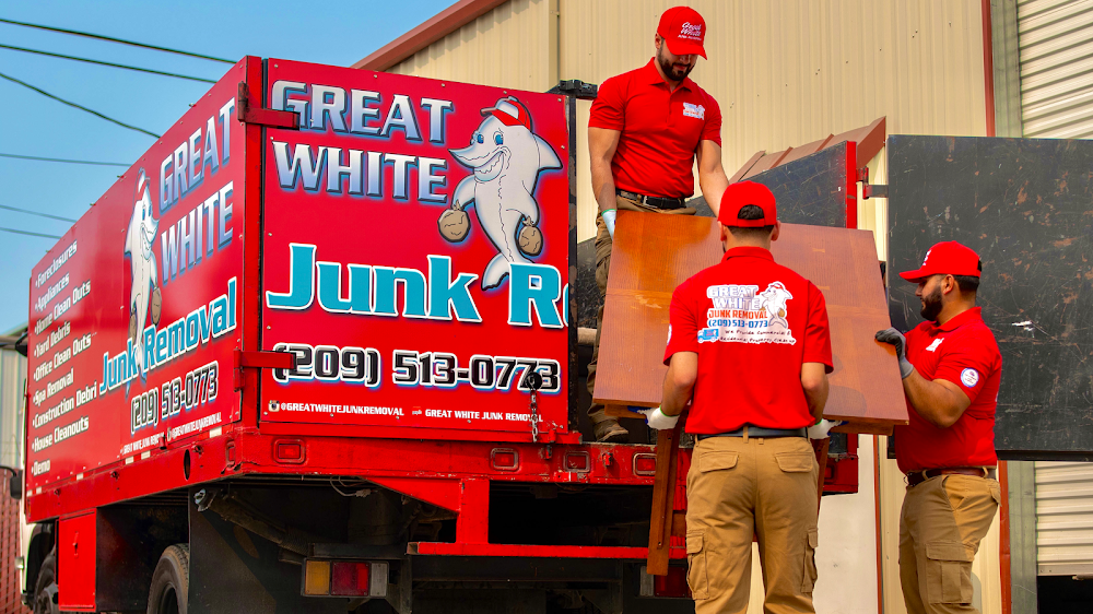 Great White Junk Removal Modesto junk removal