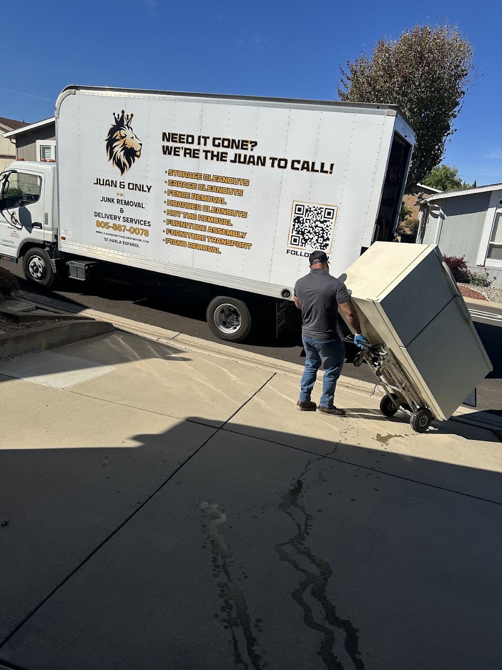 Juan and only junk removal/delivery junk removal