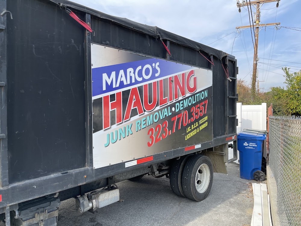 Marcos Hauling & Junk Removal junk removal