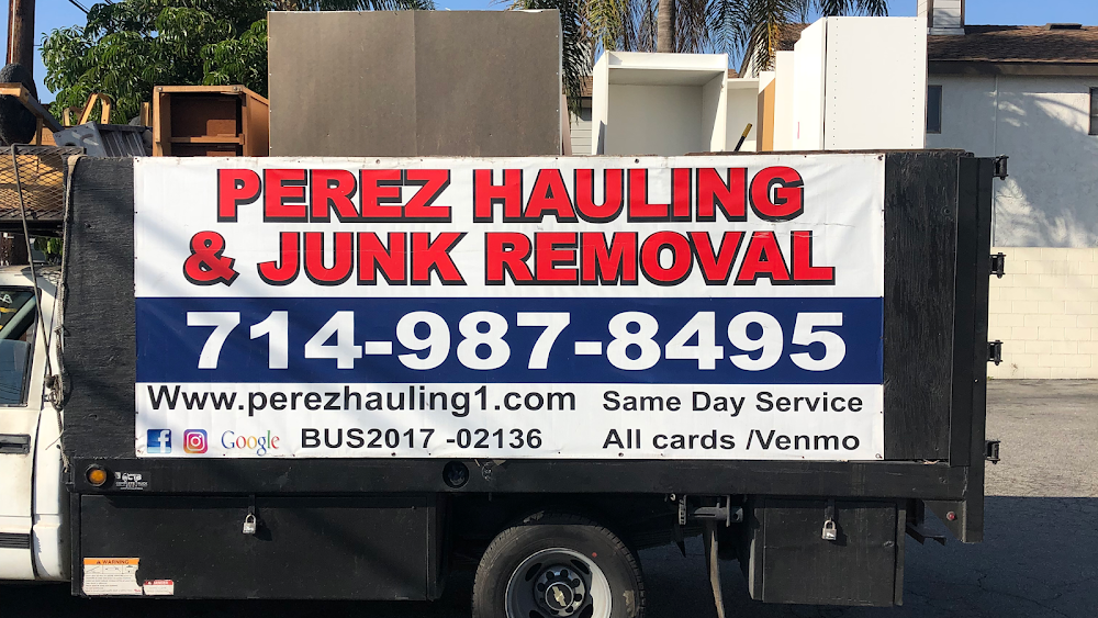 Perez Hauling & Junk Removal junk removal