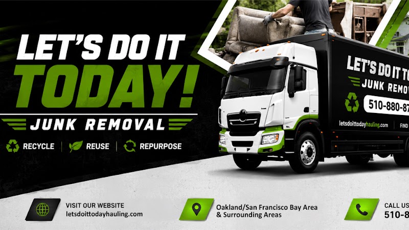 Let's Do It Today Junk Removal & Hauling at Concord/Walnut Creek junk removal