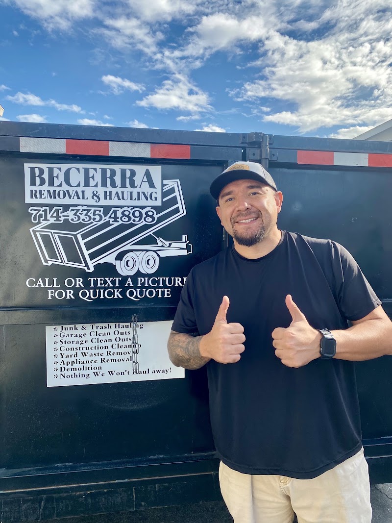 Becerra Removal & Hauling junk removal