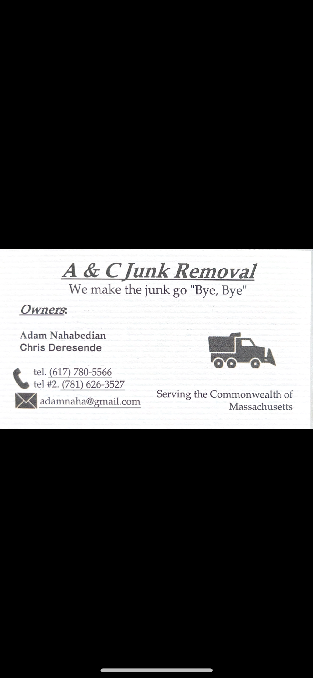 A & C Junk Removal junk removal