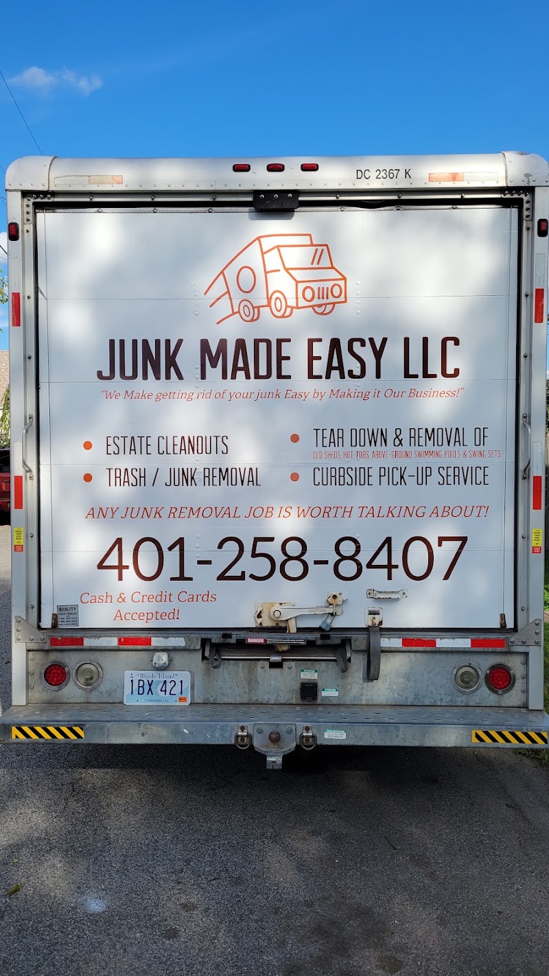 Junk Made Easy LLC Junk removal & Demolition Services junk removal