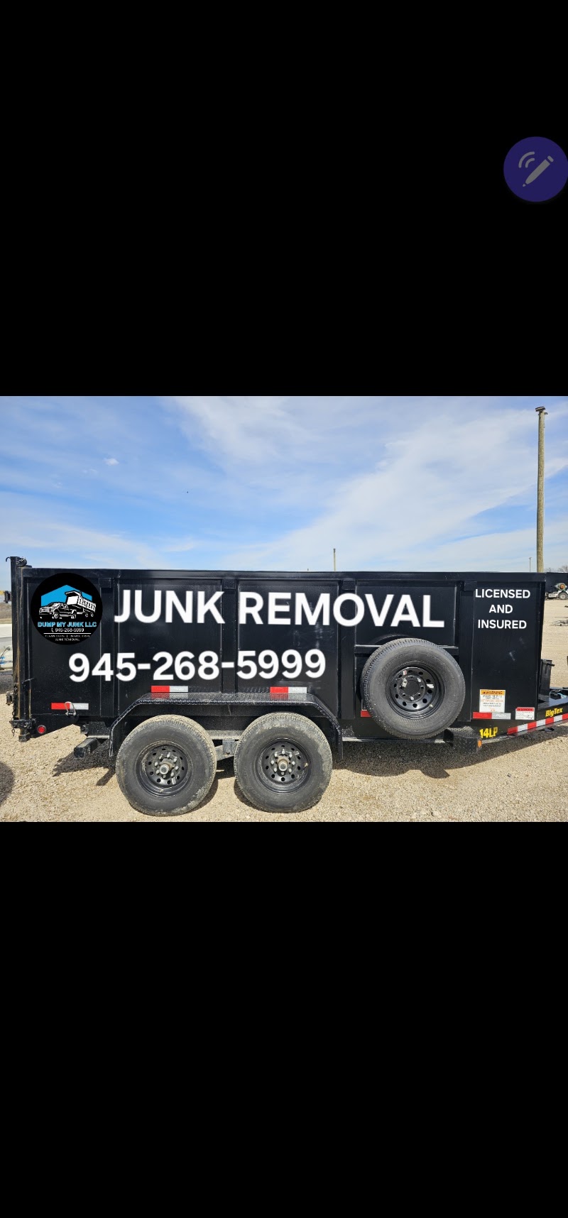 DUMP MY JUNK LLC. junk removal