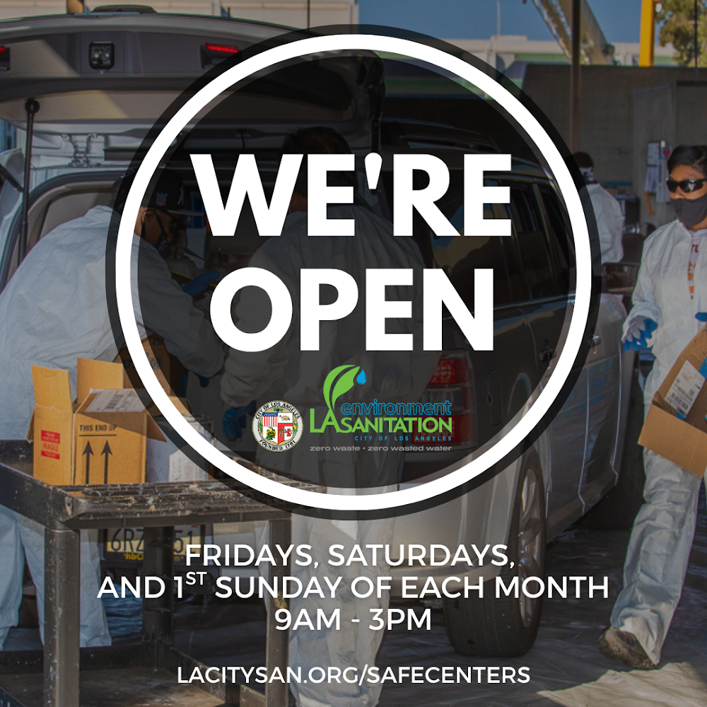 UCLA SAFE Center - LA Sanitation & Environment junk removal