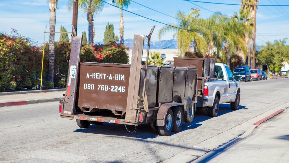 A Rent A Bin junk removal