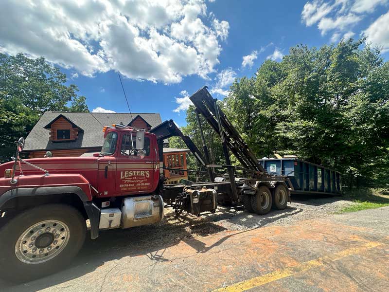 Lester's Roll-Offs junk removal