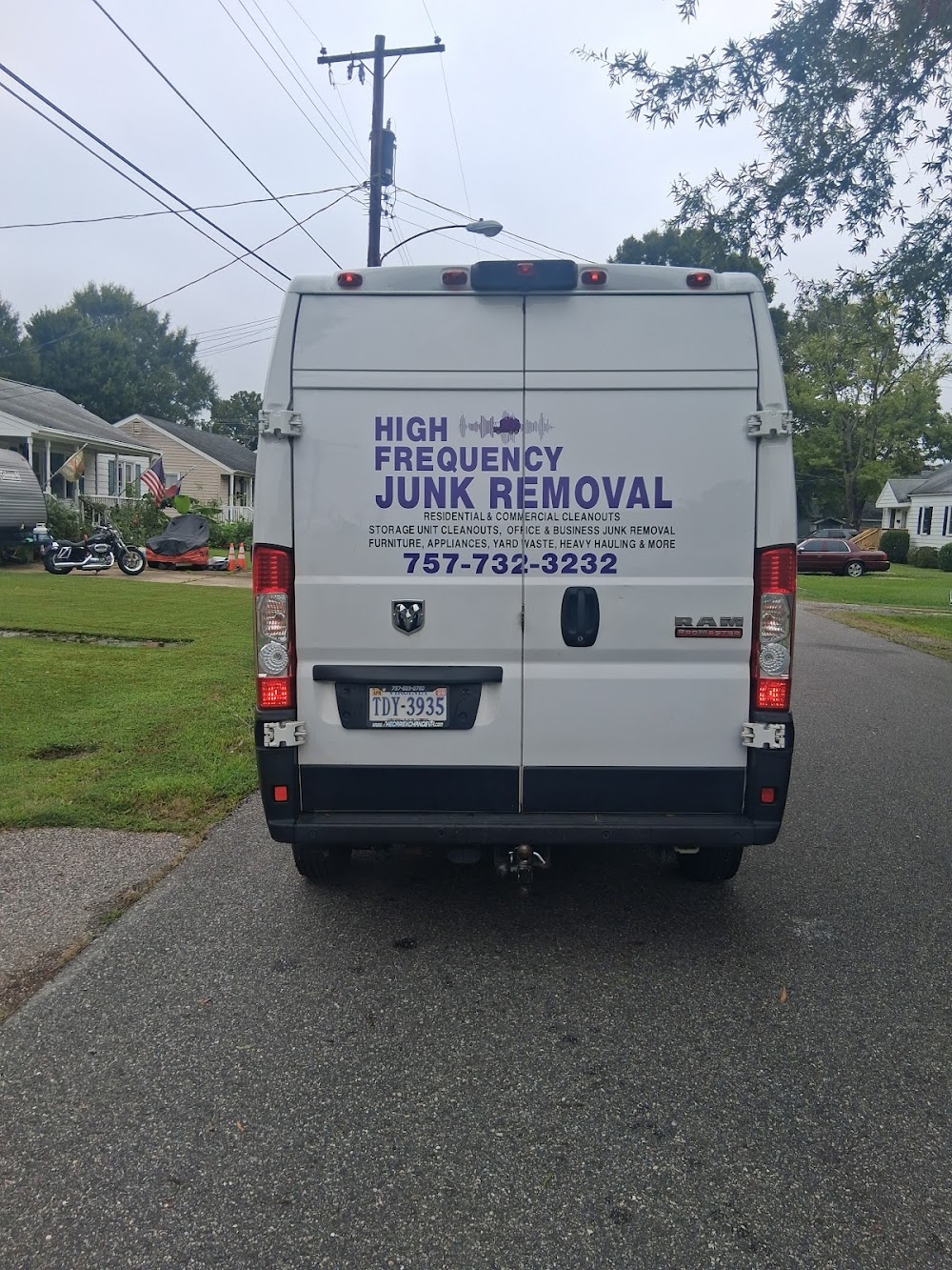 High Frequency junk Removal junk removal