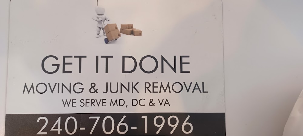 Get It Done Moving & Junk Removal junk removal