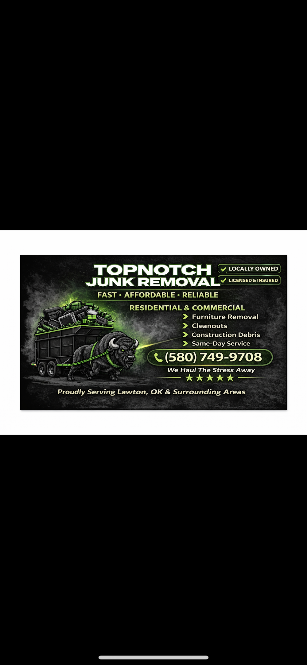TopNotch Junk Removal junk removal