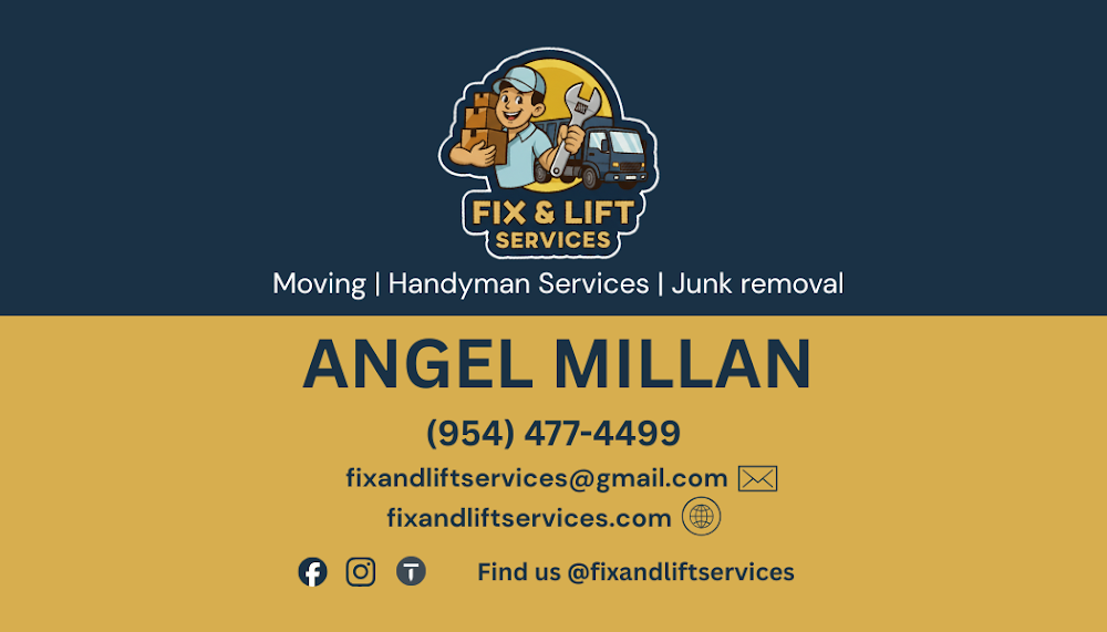 Fix & Lift Services LLC junk removal