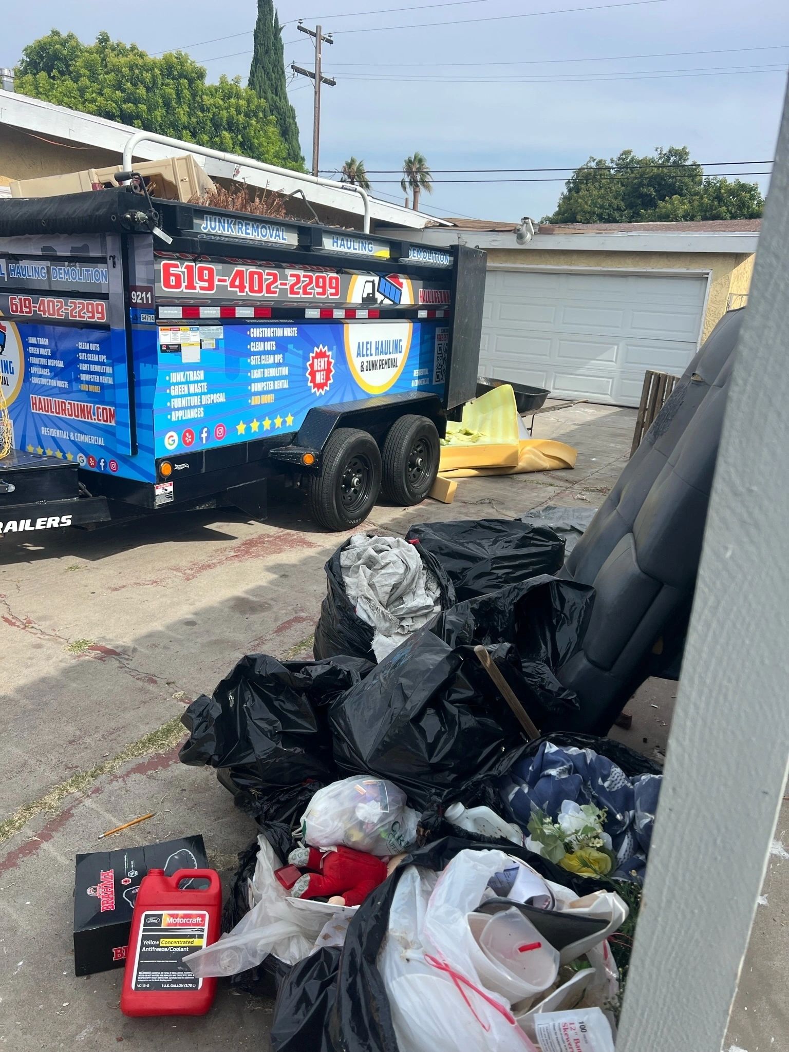 Alel Hauling and Junk Removal junk removal