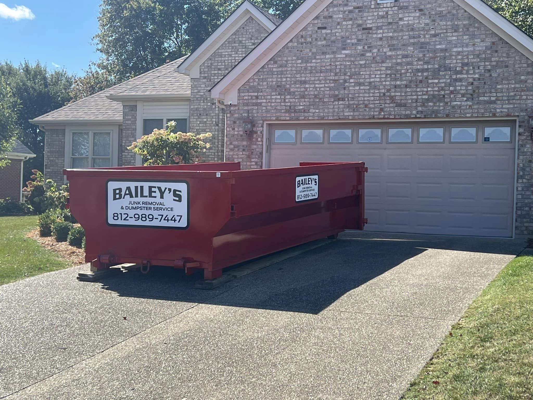 Bailey’s Junk Removal And Dumpster Service junk removal