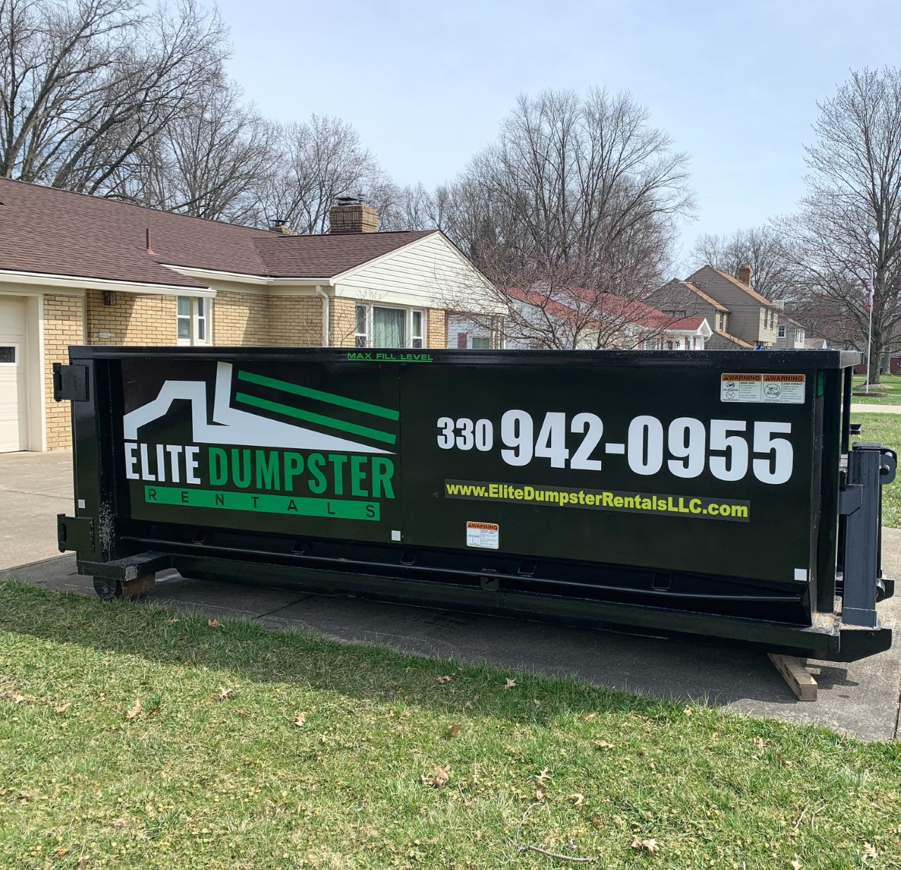 Elite Dumpster Rentals LLC junk removal
