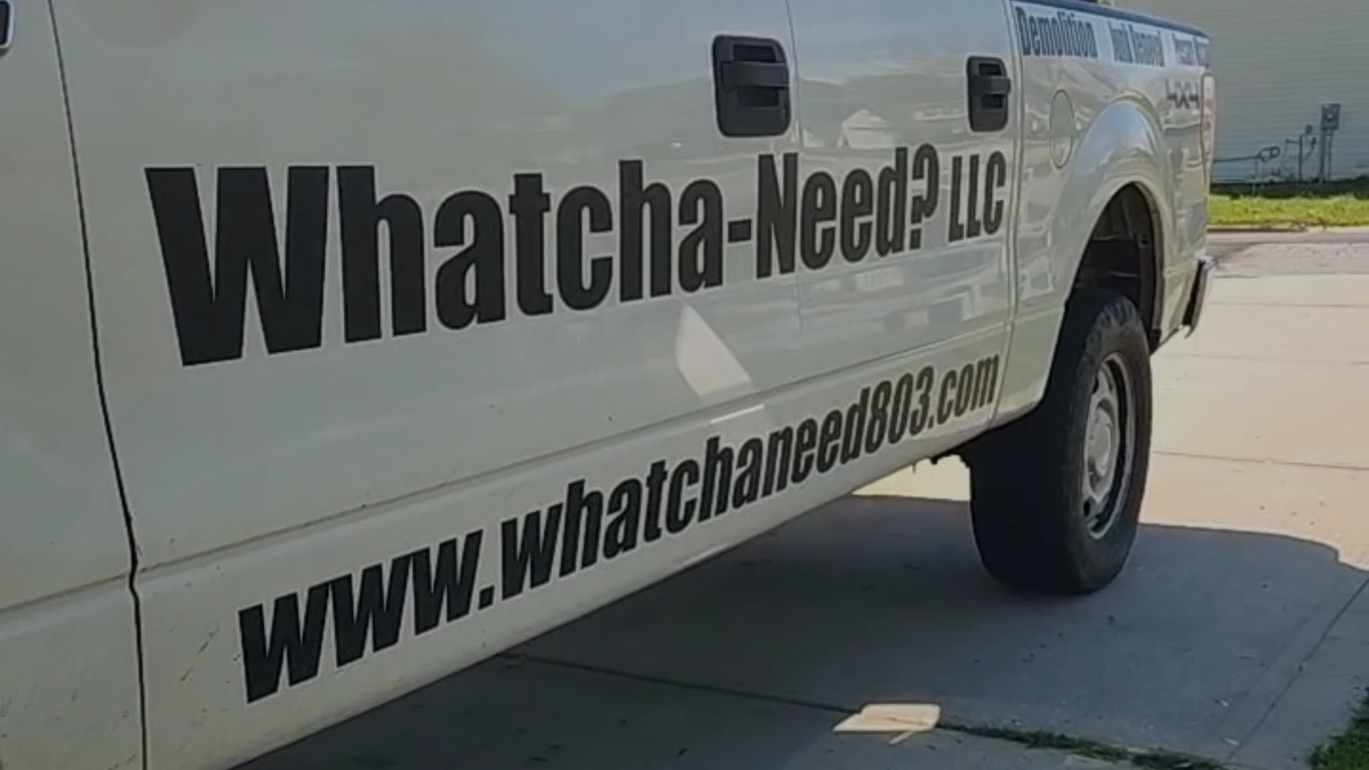 Whatcha-Need? LLC junk removal