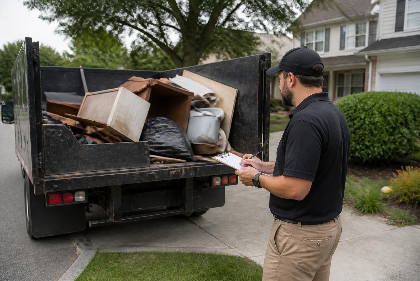 How to Price a Junk Removal Job: Volume, Weight, and the Dump-Fee Math